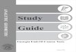 GaEOCT AnalyticGeo Study Guide UPDATED January · PDF fileStudying the Content Standards and Topics ... EOCT Sample Overall Study Plan Sheet ... guide to teaching and learning standards