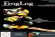 Issue number 106 (April 2013) FrogLog - Amphibian · PDF fileIssue number 106 (April 2013) ISSN: 1026-0269 eISSN: 1817-3934 FrogLog Volume 21, number 2 Plectrohyla dasypus. Photo by: