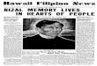 Hawaii Filipino News - University of Hawaii · PDF filerace”—Dr. Jose Rizal. ... four-year course he sailed to Spain ... "Hawaii Filipino News" HAWAII . HAWAII FILIPINO NEWS December