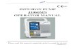 INFUSION PUMP J1060MN OPERATOR MANUAL - · PDF fileJ1060MN must be operated by medical professional staff, ... intravenous infusion but for veterinary use only. ... Type CF equipment