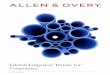 Global Litigation Trends for Corporates - Allen & Overy litigation trends... · 4 Global Litigation Trends for Corporates 5 Illustrative examples – Representing three major Japanese