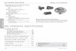 BLOWER MOTORS -  · PDF fileSelecting the Correct Blower Motor BLOWER MOTORS BLOWER MOTORS Illustrations ..... 159 (1) Single Shaft Specifications