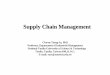 Supply Chain Management - · PDF file?Classic case in supply chain management.?In 2003, Dell made over $1 million in computer web sales/ day.?Becomes leader in Customer Relationship