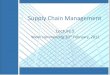 Supply Chain Management - FTMS - System Operation... · •“Supply chain versus supply chain” world Dell ... last link in the supply chain ... Agile supply chain management Lean