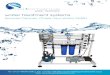 water treatment systems - Aquamarine · PDF fileThe Aquamarine range of Reverse Osmosis Desalination systems is a comprehensive range of standard and customised products devel-oped