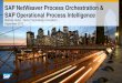 SAP NetWeaver Process Orchestration & SAP Operational ... S1 PO_OPi… · SAP NetWeaver Process Orchestration & SAP Operational Process Intelligence Mathias Huber / Senior Technology
