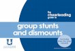 group stunts and dismounts - Omni · PDF filegroup stunts and dismounts includes ... individual governing organizations are responsible for creating and annually revising rules and