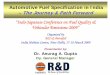 Automotive Fuel Specification in India – The Journey ... · PDF fileIndian Refineries RIL IOCL BRPL CPCL HPCL BPCL KRL NRL MRPL-ONGC ONGC Of the refining capacity of 126MMTPA, IOC