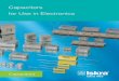 Capacitors for Use in Electronics - kondenzatori.hrkondenzatori.hr/katalog/kondenzatori_za_elektroniku.pdf · ASTM D 150-65T Dielectric strength (25 °C/60 Hz): ... E24, E48, E96,
