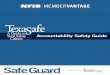 guide to safety accountability -  · PDF filePurpose of Safety Accountability ... Select at least two other tasks from a provided list, ... Safety will be listed as one of the