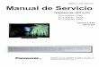 ORDEN No. PMX1206001CS Manual de Servicio T… · Como acceder a menú de SRV TOOL. ... 9.12 Desensamble de Panel LCD-LED ... Después de reparar el TV deberá realizar una prueba