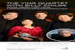 THE YING QUARTET WITH BILLY CHILDS - Great - Hancher · PDF fileTHE YING QUARTET WITH BILLY CHILDS ... String Quartet No. 3, ... and let the music reveal to me where it wanted to go
