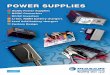 Power SUPPLIeS - Interempresas · PDF fileAC/DC Power Supplies DC/DC Converters DC/AC Inverters ... has been on meeting our customers’ demands, ... CLASS II Indicates that the