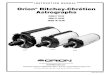 Orion Ritchey-Chrétien Astrographs · PDF fileProviding Exceptional Consumer Optical Products Since 1975 OrionTelescopes.com #8266 #8268 ... adjust the telescope until your object