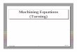 Machining Equations (Turning) - University of Iowauser.engineering.uiowa.edu/~mie032/Lectures/11-Turning_Equations... · ©R. Jerz 5 Mar-06 Turning OperationTurning Operation Figure