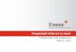 PeopleSoft HCM 9.2 is here! - Emtec - Applications · PDF filePeopleSoft HCM 9.2 is here! ... •PeopleSoft HCM 9.2 | Released March 2013 ... •Similar to Pivot Tables in Excel