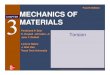 Fourth Edition MECHANICS OF MATERIALS · PDF fileMECHANICS OF Fourth Edition MECHANICS OF MATERIALS CHAPTER Ferdinand P. Beer E. Russell Johnston, Jr. John T. DeWolf Torsion Lecture