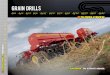 Grain Drills - Sunflower · PDF file6 The Sunflower Model 9412 all-purpose grain drill is not only extremely versatile, but one of the only mounted, true no-till grain drills on the
