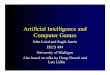 Artificial Intelligence and Computer Games - Home | EECSweb.eecs.umich.edu/~sugih/courses/eecs494/fall06/lectures/lecture... · Artificial Intelligence and Computer Games John Laird