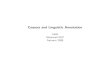Corpora and Linguistic Annotation - Computational Linguisticscl.indiana.edu/~md7/09/645/slides/05-corpora/05-corpora.pdf · • The sample should be ... • sampling unit: book, periodical,