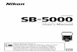 5000 User’s Manual - B&H Photo Videostatic.bhphotovideo.com/lit_files/153190.pdf · A-1 Preparation A En-03 Preparation About the SB-5000 and This User’s Manual Thank you for