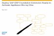 Deploy SAP ERP Foundation Extension Ready-to- Activate ...sapidp/012002523100013083612014E/… · Deploy SAP ERP Foundation Extension Ready-to- ... Agenda SAP ERP Foundation Extension