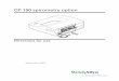 CP 150 spirometry option - Welch Allyn · PDF fileIndications for use The spirometer is a device that measures lung air volume and airflow rate for pulmonary disease diagnosis and