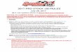 2017 PRO STOCK 250 RULES - Speedway660speedway660.com/wp/wp-content/uploads/2008/05/2017-Pro-Stock-2… · 2017 PRO STOCK 250 RULES July 28, ... 2.8 All ballast must be painted white