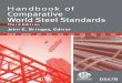 Handbook of Comparative Handbook World Steel · PDF fileiii Handbook of Comparative World Steel Standards Acknowledgements The author gratefully acknowledges the assistance of Michael