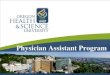 Physician Assistant Program - ohsu.edu · PDF fileCertification Exam (PANCE) administered by the NCCPA ... Physician Assistant Program has ranked among the top 10 ... Questions & Answers