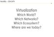 Virtualization - Digiworld · PDF fileVirtualization Which World? Which Networks? Which Ecosystem? Where are we today? The world today ... BBU BBU BBU BBU BBU BBU RRU From distribution