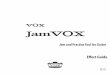 JamVOX Effect guide - KORG USER NETkorguser.net/jamvox/downloads/JamVOX_III_FX_E1.pdf · VOX AC30 ... JamVOX Effect guide