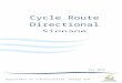 Cycleway Tasmanian Manual - Web viewCycle Route Directional Signage Resource Manual. ... they do not present sharp edges to users or protrude ... from short-term signing and marking