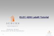 ELEC 4200 Lab #0 Tutorial - Auburn Universitynelsovp/courses/elec4200/Lab_Files/Lab_0_F... · design, with model debugging and correction performed as ... generating a configuration