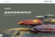 OCR A Level Geography H481  · PDF fileA LEVEL Specification GEOGRAPHY H481 For first assessment in 2018 ocr.org.uk/alevelgeography