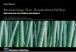 Insuring for Sustainability - United Nations · PDF file2007 Report Insuring for Sustainability Why and how the leaders are doing it The inaugural report of the Insurance Working Group