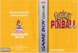Pokemon Pinball - Manual - GBC - Games · PDF filewarning: please carefully read the consumer information and precautions booklet included this product before using your nintendo