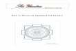 How to Draw an Optimal Sri · PDF fileThe optimal Sri Yantra is the result of many years of research. Even though Sri Yantras look all the same they rarely are. There are hundreds