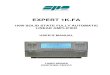 Manuale in inglese ver.3.0 - · PDF fileUser’s manual EXPERT 1K-FA Pag. 5 of 5 Congratulations for choosing the SPE EXPERT 1K-FA linear amplifier: It is small, and powerful, it covers