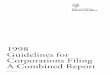 Franchise Tax Board - California · PDF fileState of California Franchise Tax Board FTB Pub. 1061 1998 1998 Guidelines for Corporations Filing A Combined Report
