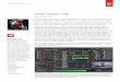 Contents Adobe® Audition® CS6 - Adobe · PDF fileAdobe Audition CS6 What’s New Adobe® Audition® CS6 Sound your best Contents Who uses Adobe Audition? 2 Top new features of Adobe