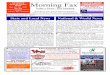 Morning Fax -  · PDF fileNational & World News State and Local News Friday, October 27, 2017 Athens, Tennessee