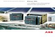 Annex to the technical catalogue Emax DC Low voltage ... · PDF fileThe SACE Emax range of low voltage automatic circuit-breakers is ... - fully powered release by voltage module and/or