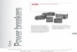 Emax power breakers 16 - Spec-Tech Indspectechind.com/Documents/abblow1.pdf · Emax Power breakers 16 Low Voltage Products & Systems ... Emax power breakers ABBʼs Emax series of