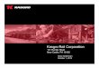 Kasgro Rail Corporation - · PDF fileKasgro Rail Corporation 121 Rundle Road New Castle, PA 16102 Ken Heydorn, Vice President –Sales ... Acceptance criteria will be AWS D15.1 –Railroad