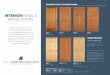 Interior Panel & Bifold Doors - Simpson · PDF fileINTERIOR PANEL & BIFOLD DOORS As life goes through your home, you need the right doors to be part of it. Our interior panel and bifold