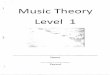 Music Theory - SquarespaceTheory+Packet+Level+1.pdf · ·n1e Statf ( plural: staves) is a set of lines and spaces on which music is written. The lines and spaces are numbered from