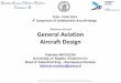 Reference Aircraft General Aviation Aircraft Designw3.onera.fr/.../files/06_reference_aircraft_s1_c_uninapoli.pdf · Reference Aircraft General Aviation Aircraft Design ... - Cruise