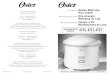 Deluxe Multi-Use Olla Arrocera s Cuiseur à · PDF fileUser Manual Deluxe Multi-Use Rice Cooker ... In Canada, imported and distributed by Sunbeam Corporation, Limited. Pour les questions