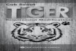 Tiger Badge Requirements (Effective December 2016) · PDF fileTIGER TIGER Tiger Badge ... 4. Earn the Cyber Chip award for your age. ... 2. Spell your name using sign language, and